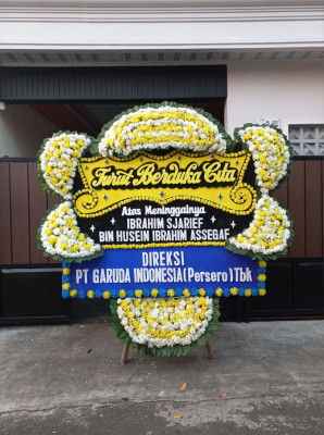 Papan Bunga Duka di Aik Bual