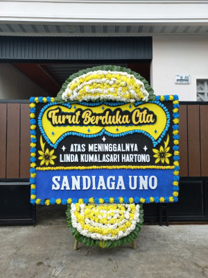 Papan Bunga Duka di Aik Bual